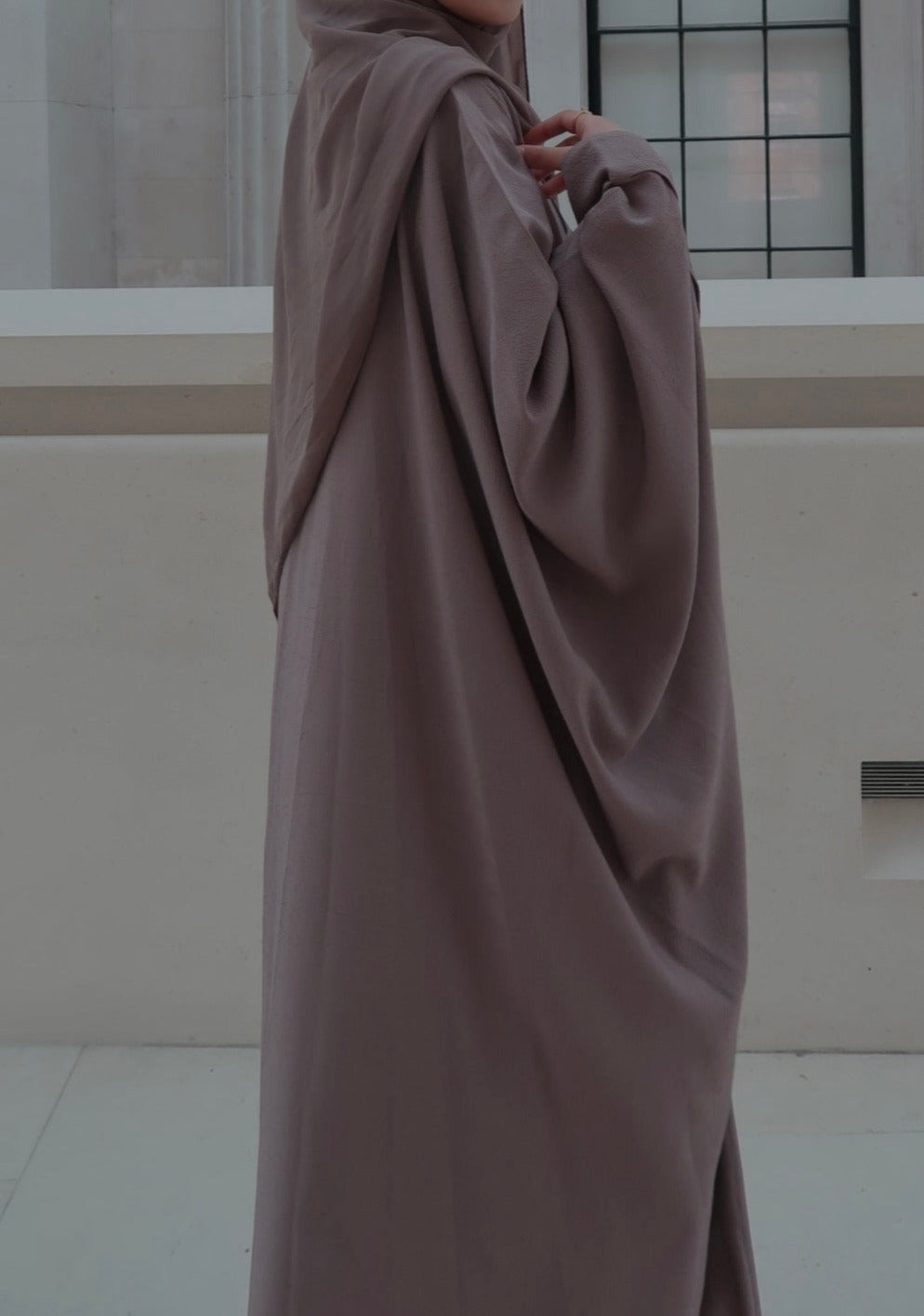 Malika Butterfly Sleeve Kimono Abaya