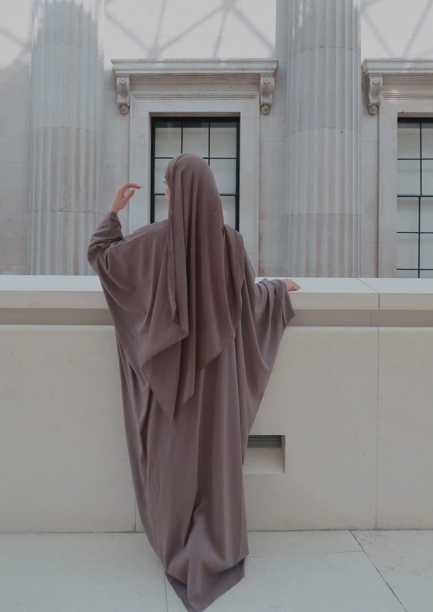 Malika Butterfly Sleeve Kimono Abaya
