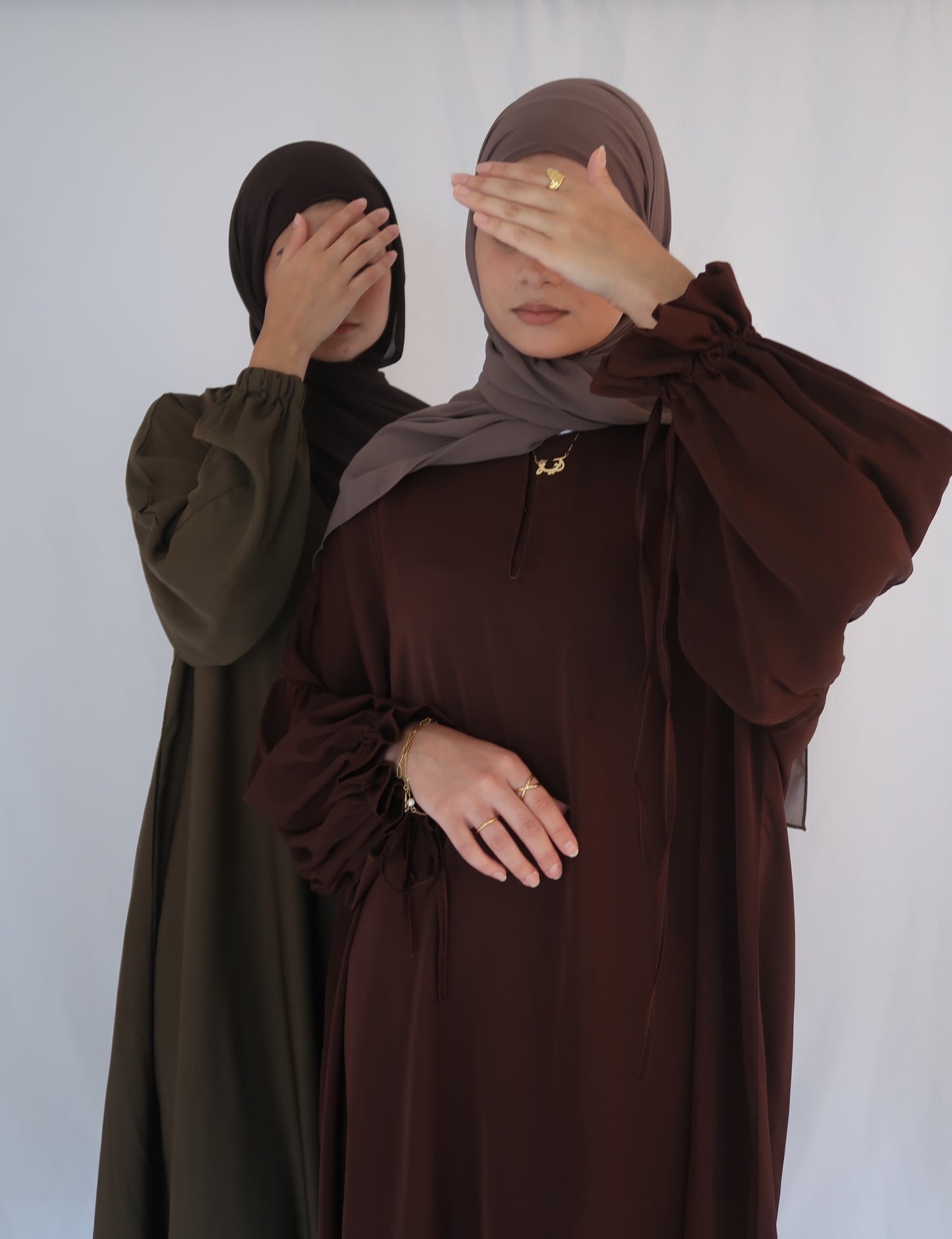 Noor Tie Sleeve Abayas