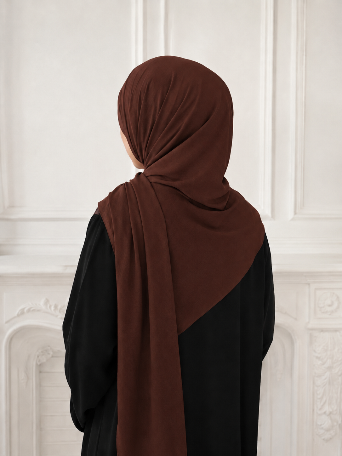 Chocolate Brown Hijab and Undercap – safiathelabel