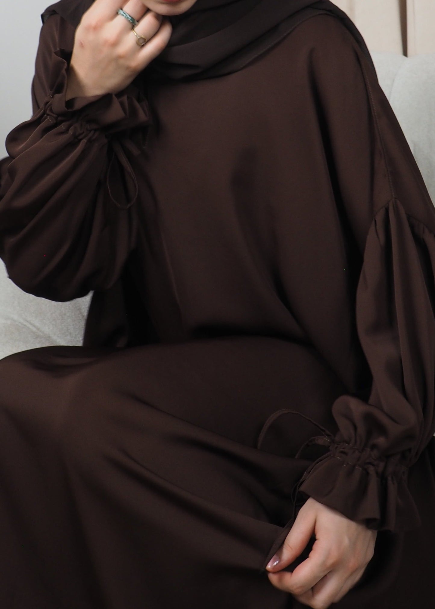 Noor Tie Sleeve Abayas