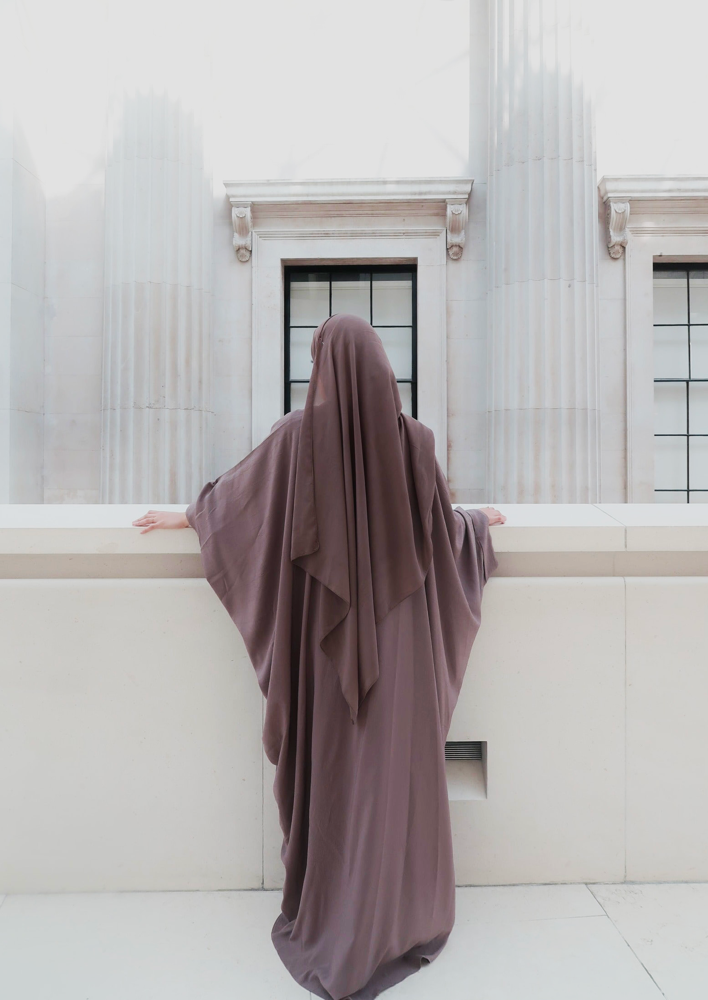 Malika Butterfly Sleeve Kimono Abaya
