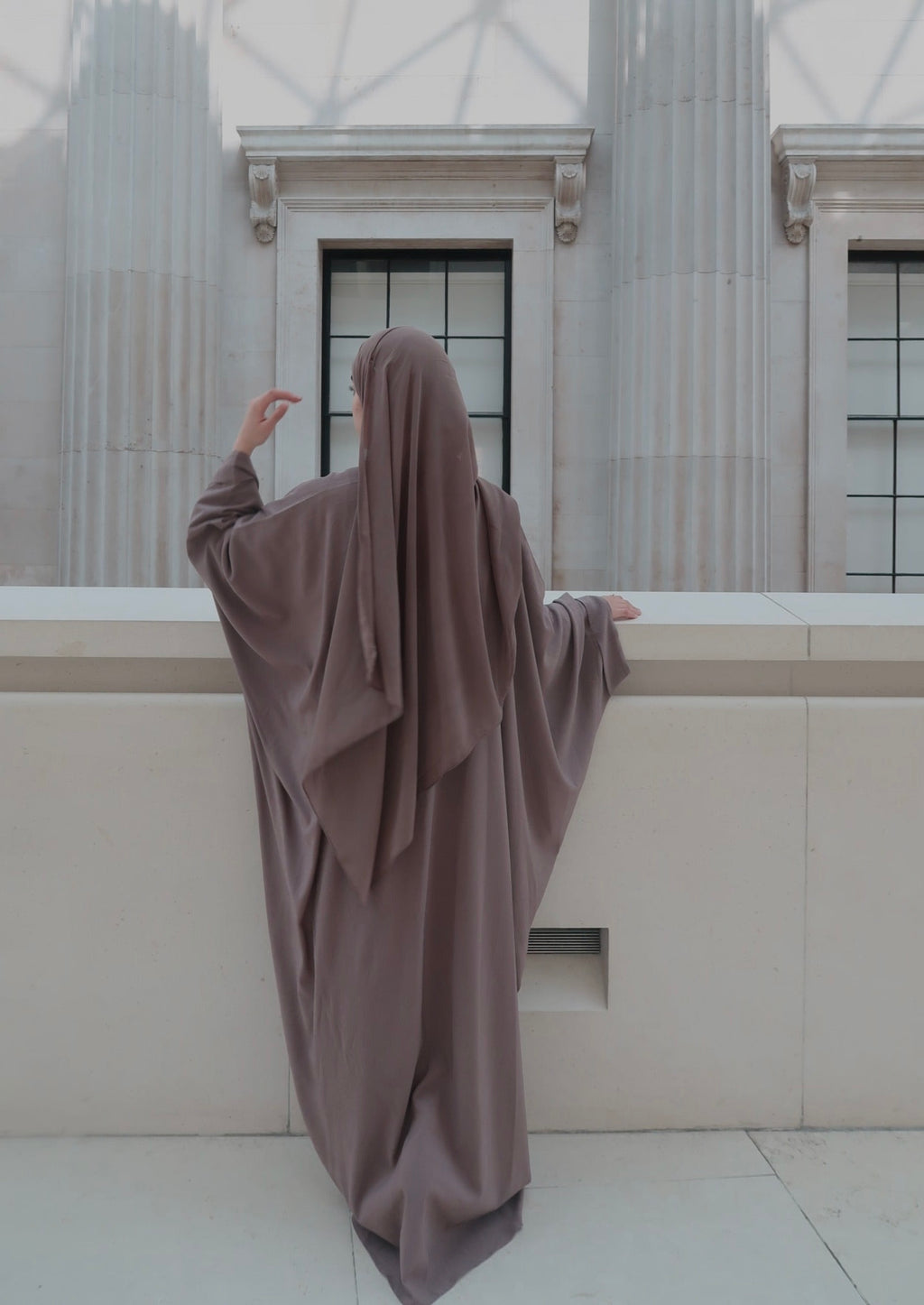 Malika Butterfly Sleeve Kimono Abaya