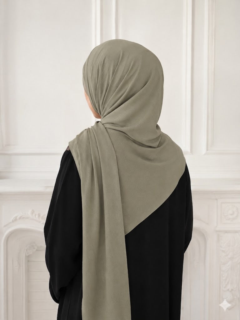 Sage Green Modal Hijab and Undercap
