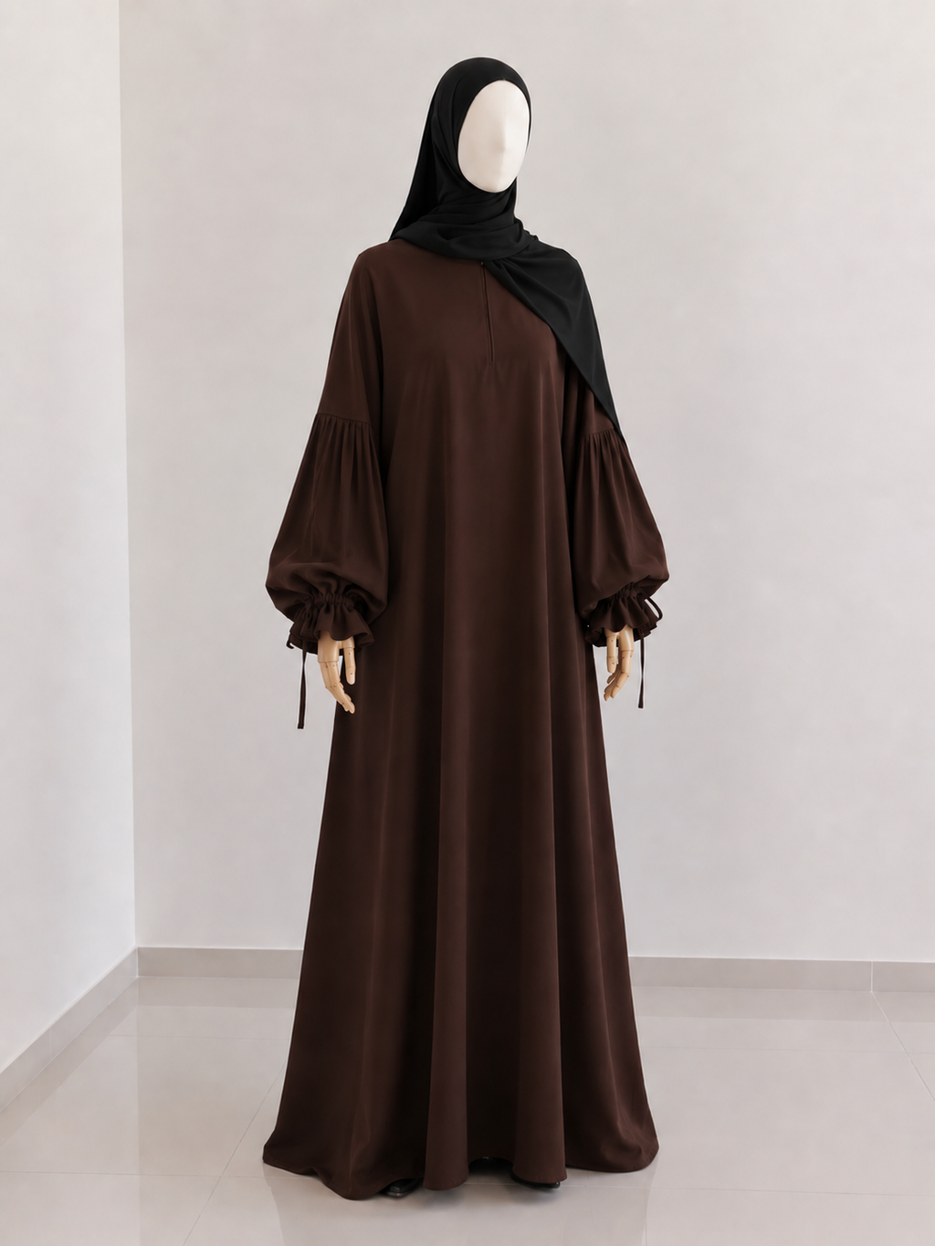 Noor Tie Sleeve Abaya