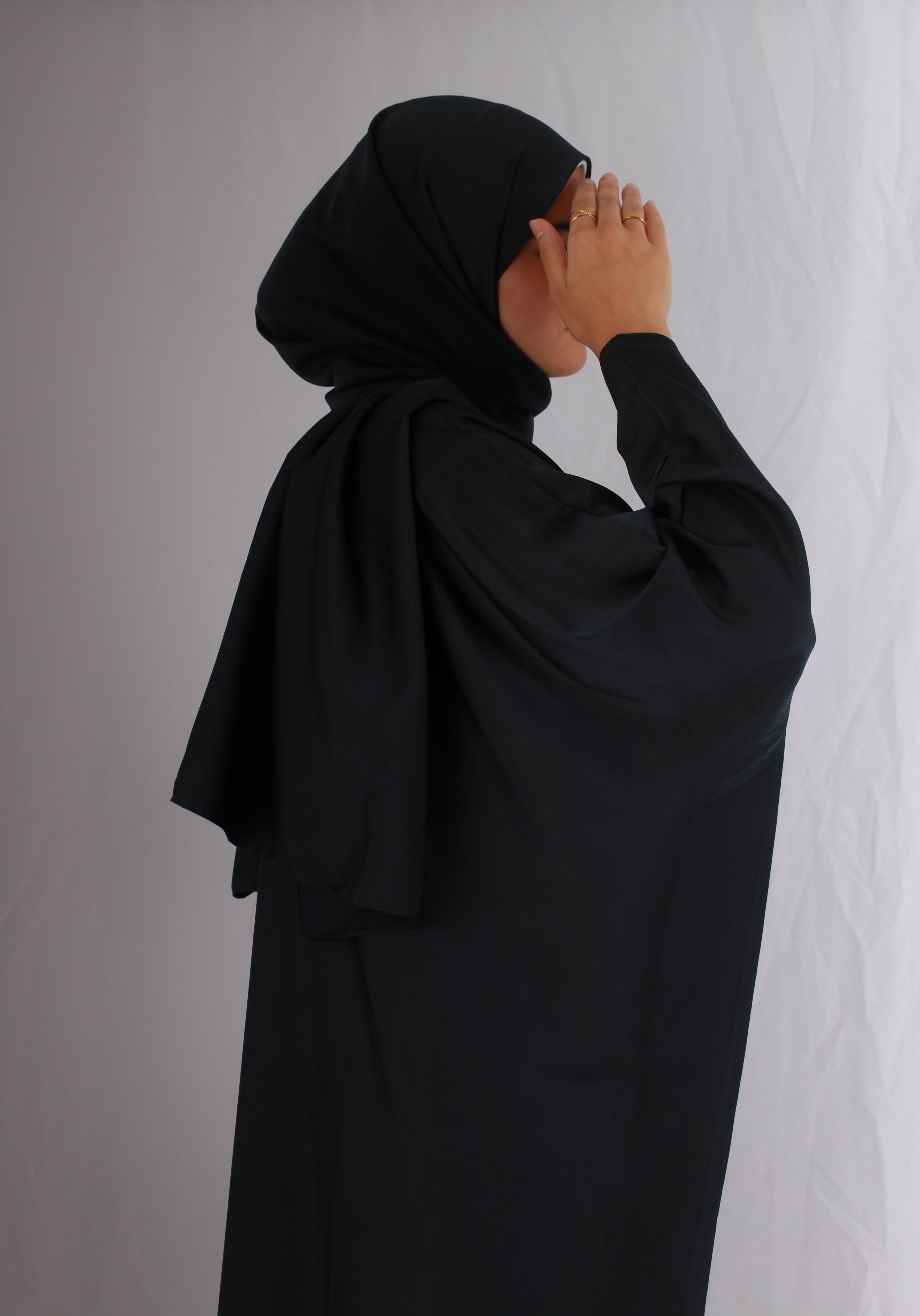 Navy Amirah Abaya and Hijab