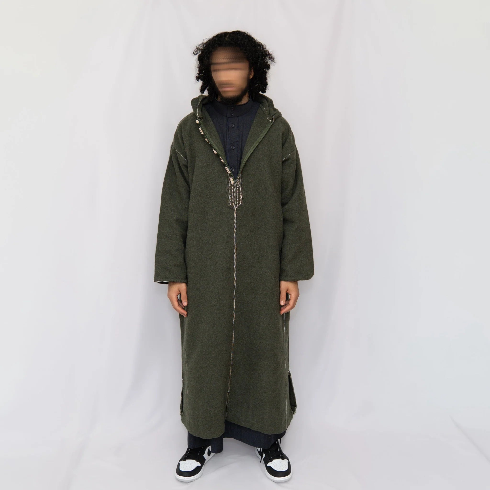 Essential Morrocan Thobe Forest Green