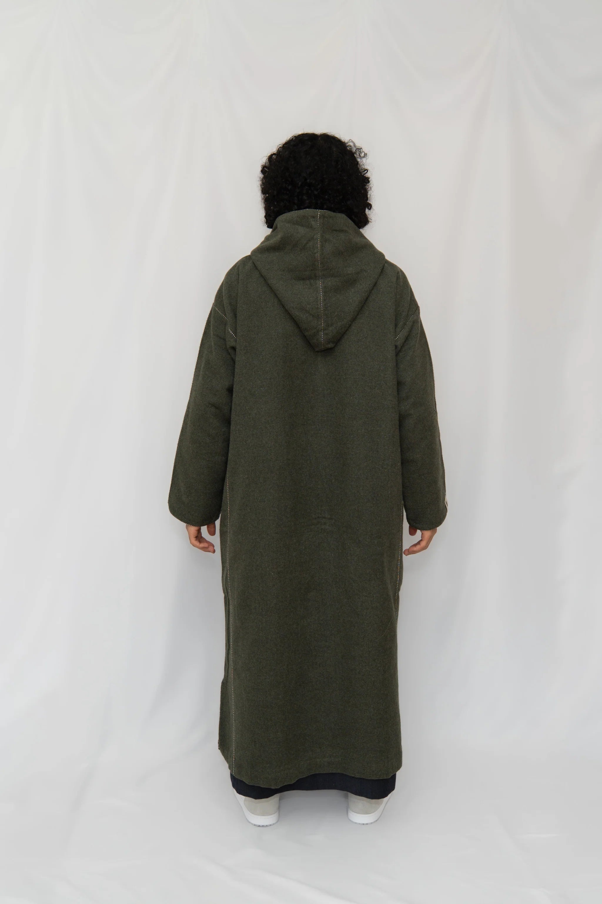 Essential Morrocan Thobe Forest Green
