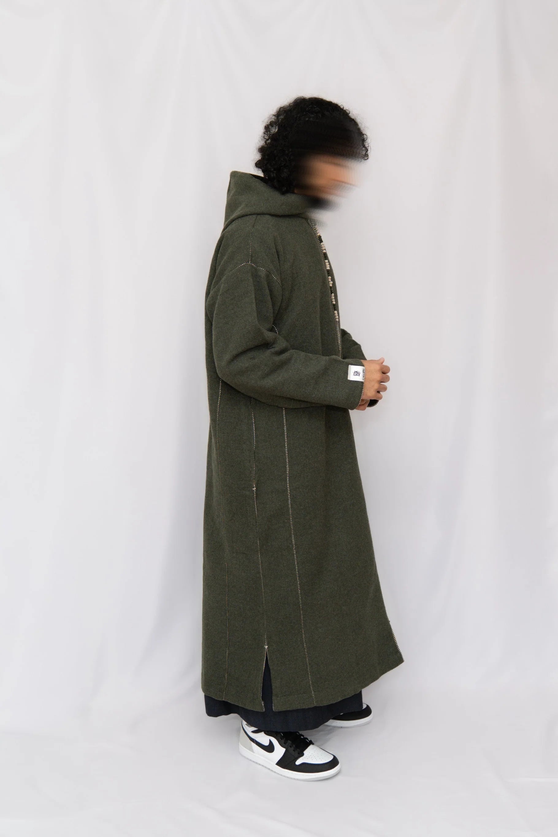 Essential Morrocan Thobe Forest Green
