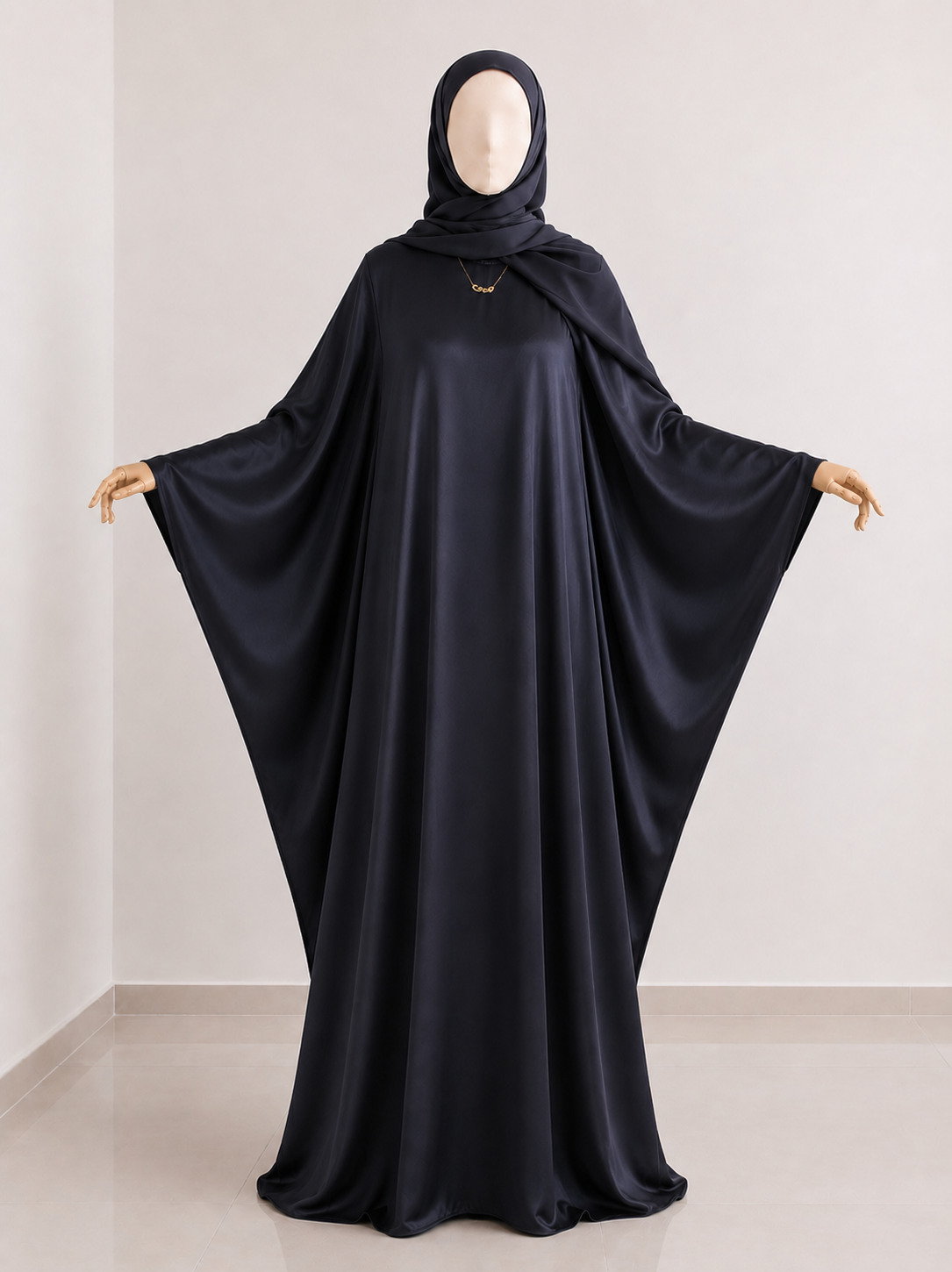 Navy Amirah Abaya and Hijab