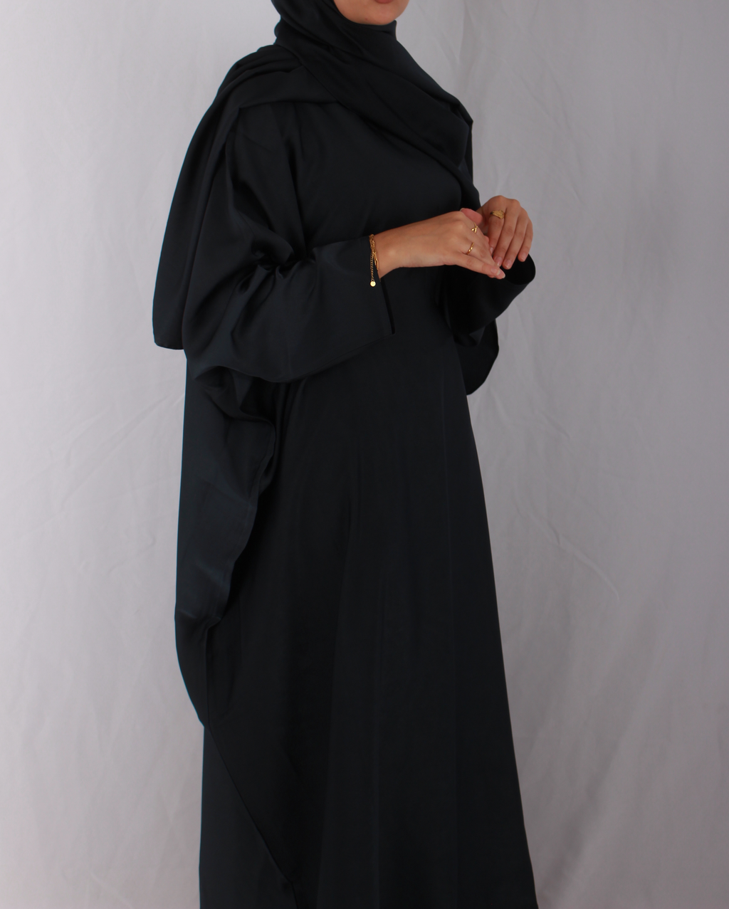 Navy Amirah Abaya and Hijab