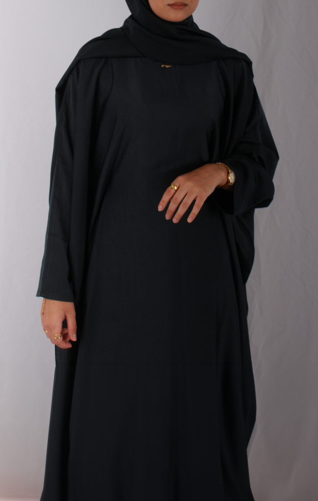 Navy Amirah Abaya and Hijab