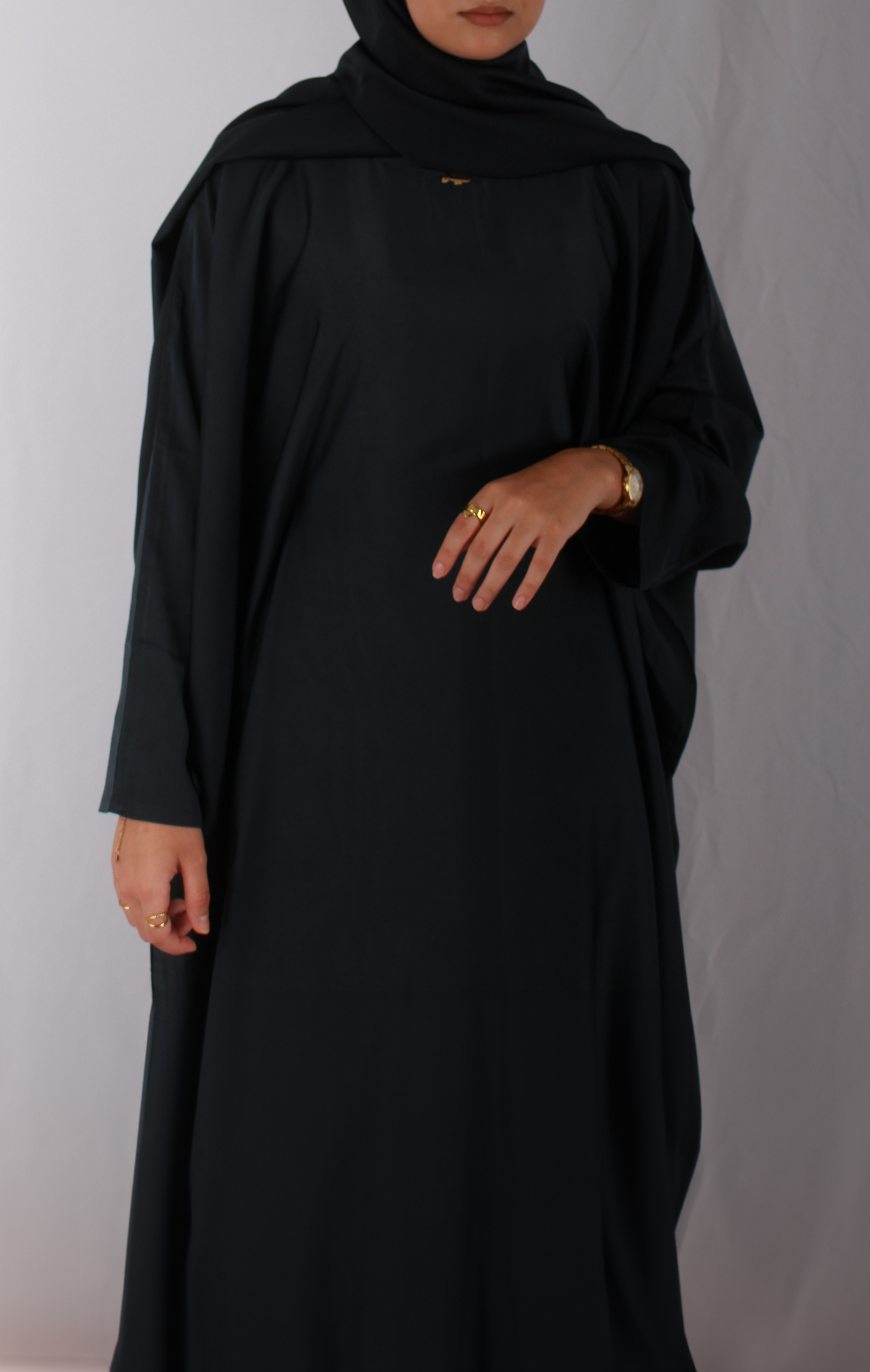 Navy Amirah Abaya and Hijab