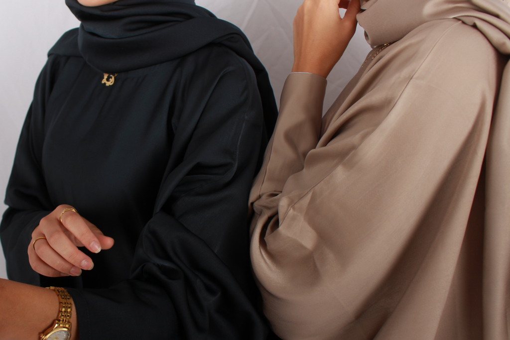 Rose Gold Amirah Abaya and Hijab