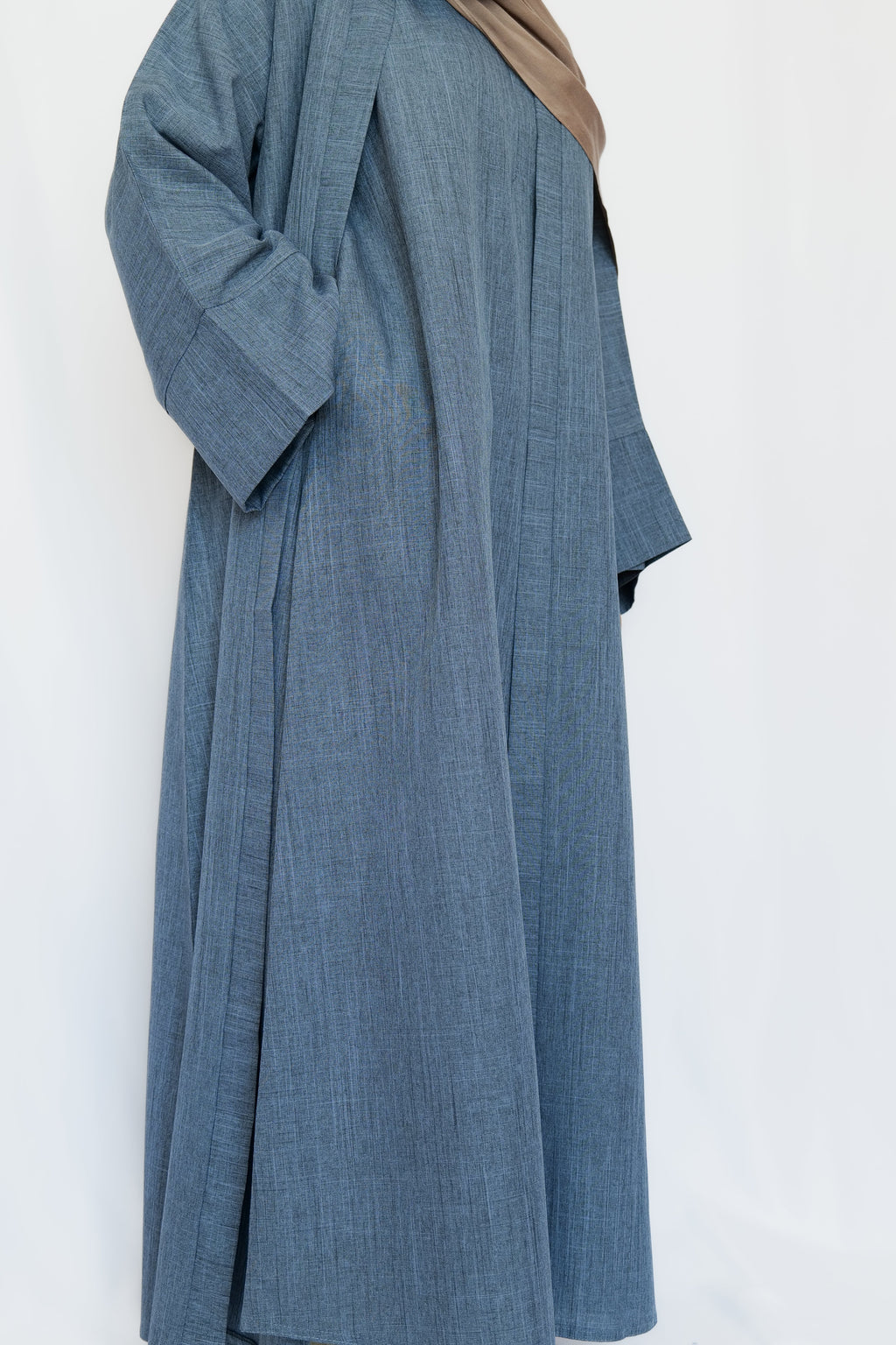 Kamila Abaya In Black - 2 Pcs Abaya Set