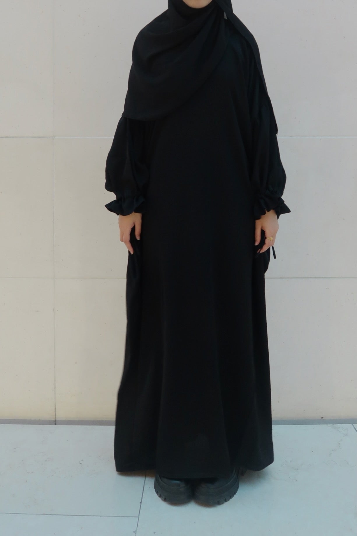 Noor Tie Sleeve Abayas