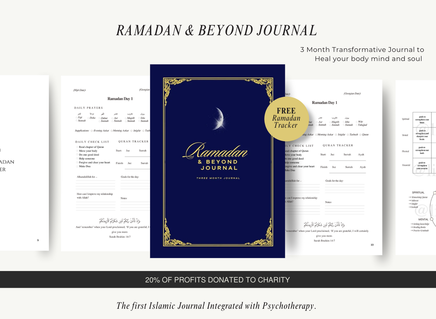 Ramadan Journal - 3 Month Practical Journal