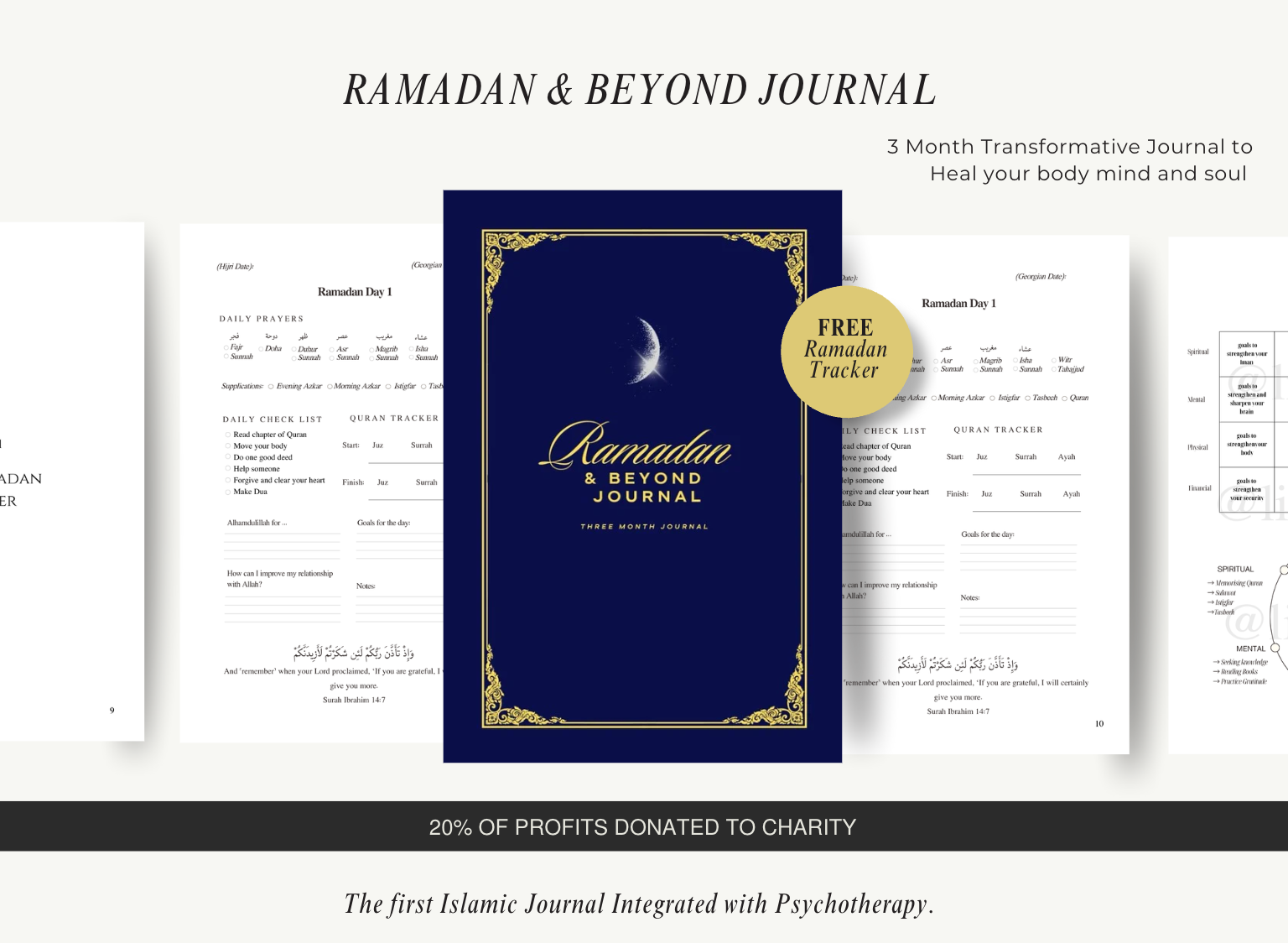 Ramadan Journal - 3 Month Practical Journal