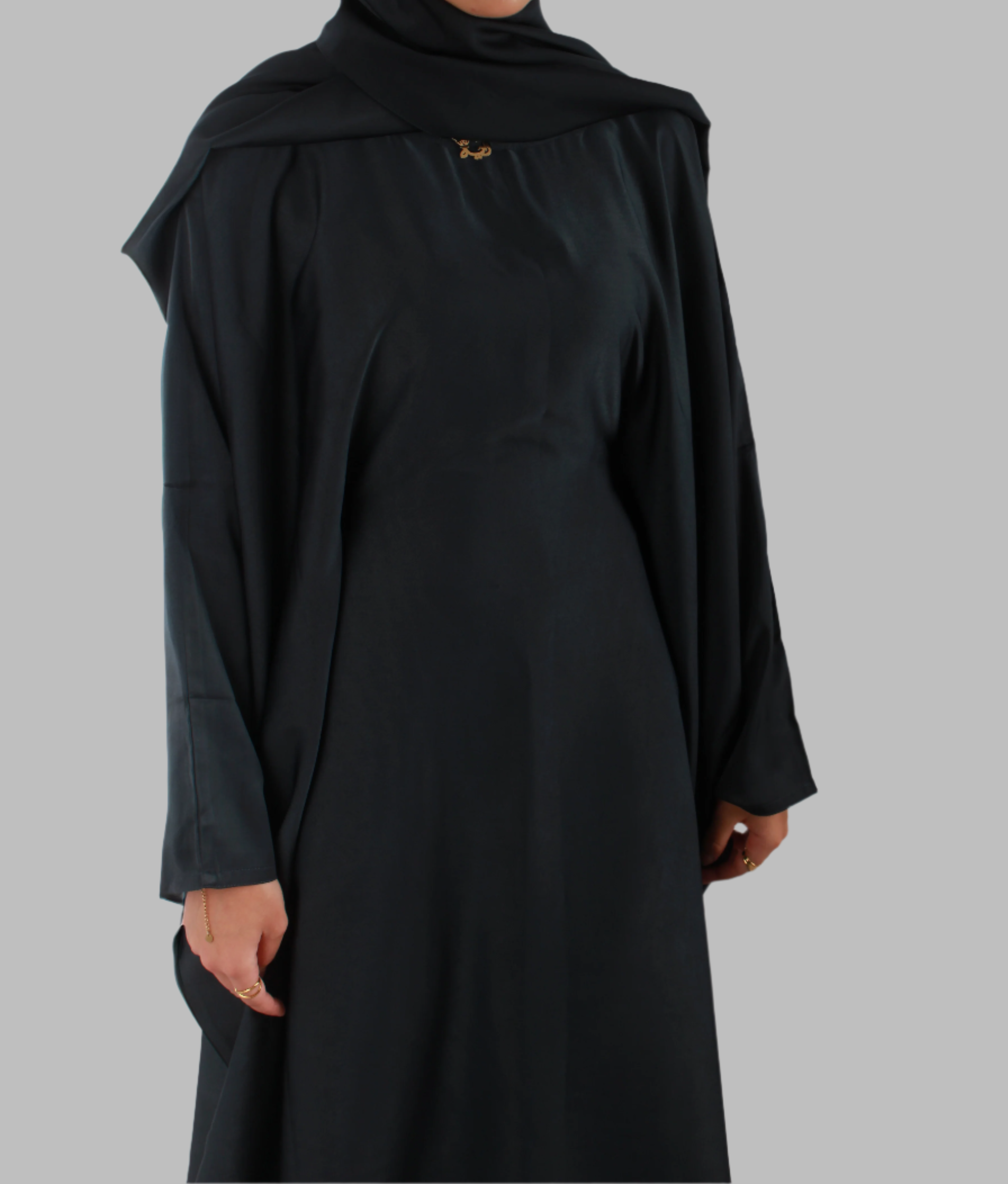 Navy Amirah Abaya and Hijab