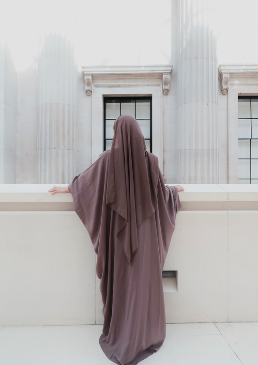 Malika Butterfly Sleeve Kimono Abaya